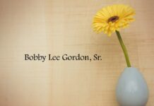 Obituary: Bobby Lee Gordon, Sr.