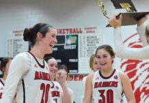 PREP BASKETBALL: Lady Raiders earn area title with 60-55 win over Priceville, Raiders fall to West Morgan 63-59