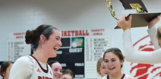 PREP BASKETBALL: Lady Raiders earn area title with 60-55 win over Priceville, Raiders fall to West Morgan 63-59