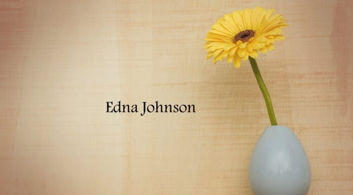 Obituary: Edna Johnson