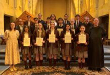 St. Bernard celebrates Honor Society inductions