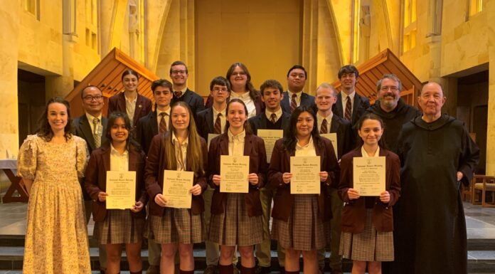 St. Bernard celebrates Honor Society inductions