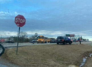 CDC bus missed accident just yards from school