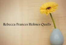 Obituary: Rebecca Frances Holmes Qualls