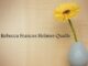 Obituary: Rebecca Frances Holmes Qualls