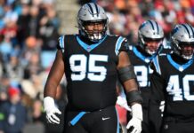 ‘Always locked in’ to Auburn, Derrick Brown sets NFL record