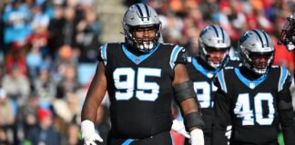 ‘Always locked in’ to Auburn, Derrick Brown sets NFL record