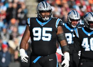 ‘Always locked in’ to Auburn, Derrick Brown sets NFL record