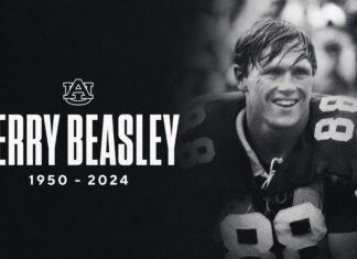 Auburn legend, College Football Hall of Famer Terry Beasley passes away