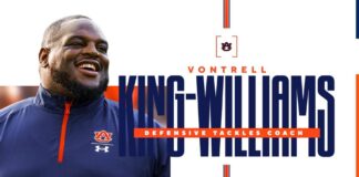 Vontrell King-Williams named defensive tackles coach at Auburn