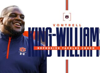Vontrell King-Williams named defensive tackles coach at Auburn