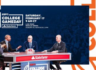 ESPN College GameDay visits The Plains for third straight season