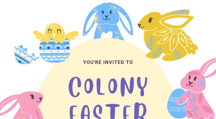 Colony hosting annual Easter egg hunt March 31