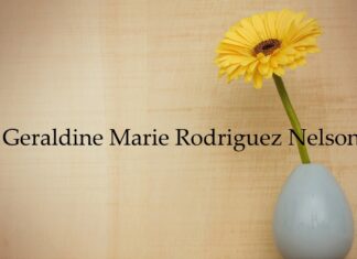 Obituary: Geraldine Marie Rodriguez Nelson