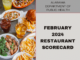 Restaurant scorecard: February 2024
