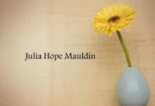 Obituary: Julia Hope Mauldin