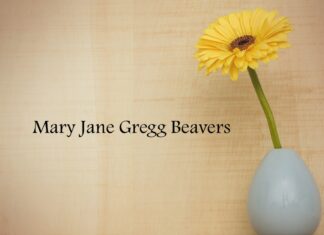 Obituary: Mary Jane Gregg Beavers