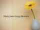 Obituary: Mary Jane Gregg Beavers