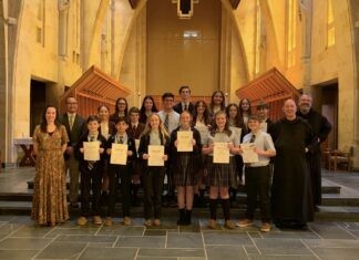 13 students inducted into National Junior Honor Society at St. Bernard Prep