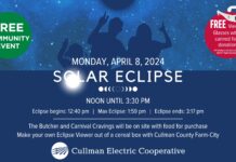 Experience the solar eclipse with Cullman Electric Cooperative while supporting a local cause
