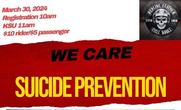 ‘We Care – Ride for Suicide Prevention,’ a community ride for suicide awareness