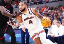 Auburn’s Broome named semifinalist for Naismith Defensive Player of the Year Award