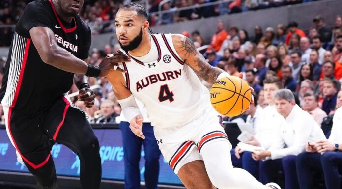 Auburn’s Broome named semifinalist for Naismith Defensive Player of the Year Award