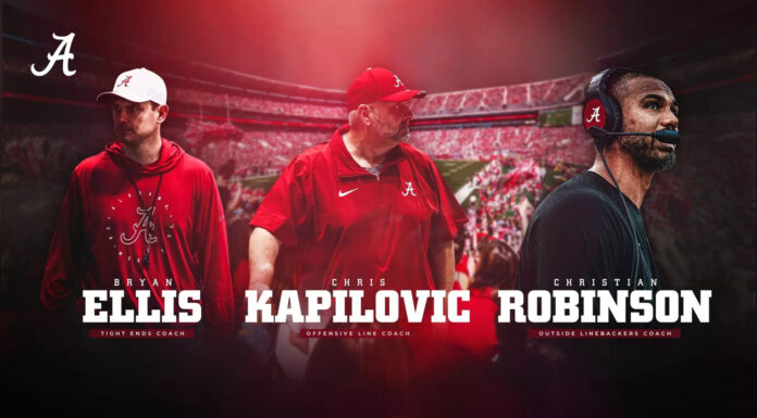 Alabama Head Coach Kalen DeBoer finalizes coaching staff