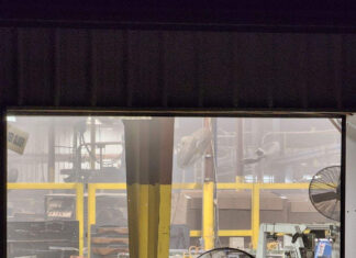 Small fire at Rusken Packaging