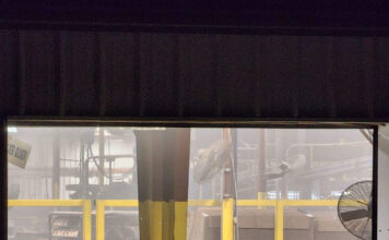 Small fire at Rusken Packaging