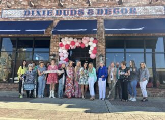 Dixie Duds and Décor celebrates grand re-opening