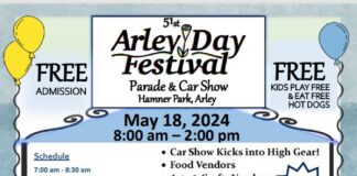 Mark your calendars: 51st Arley Day Festival coming May 18