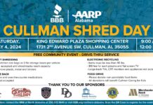 BBB of North Alabama hosting Cullman Shred Day May 4