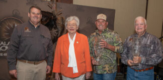 McCaleb crowned Grand Champion at Governor’s One-Shot Turkey Hunt