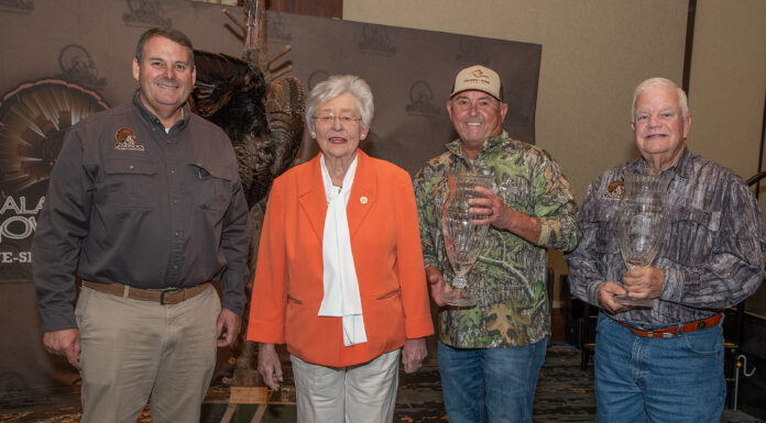 McCaleb crowned Grand Champion at Governor’s One-Shot Turkey Hunt