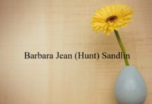 Obituary: Barbara Jean (Hunt) Sandlin​