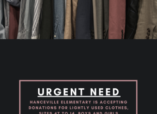Urgent need for clothing at Hanceville Elementary