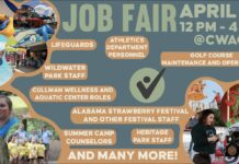 Cullman Parks, Recreation & Sports Tourism hosting job fair – over 300 positions