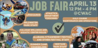 Cullman Parks, Recreation & Sports Tourism hosting job fair – over 300 positions