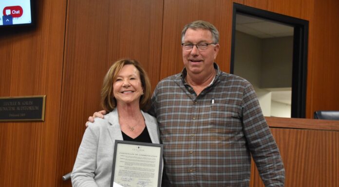 Council honors Cherri Drake for 28 years of Planning Commission service