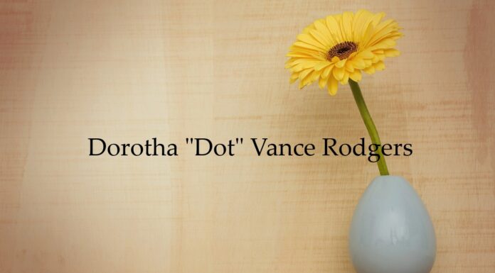 Obituary: Dorotha “Dot” Vance Rodgers