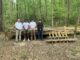 CATA students erect outdoor classroom at Sportsman Lake Park