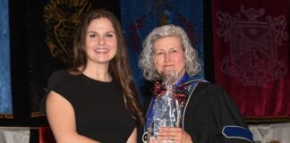 Cullman County’s Laney, Stephenson recognized at Troy University Honors Convocation