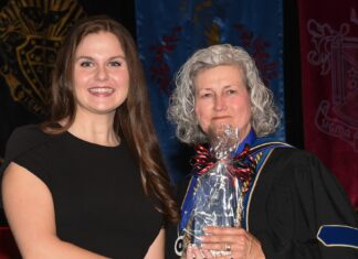 Cullman County’s Laney, Stephenson recognized at Troy University Honors Convocation
