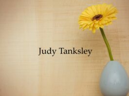 Obituary: Judy Tanksely
