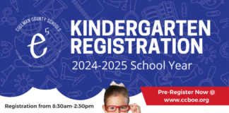 2024-25 Cullman County Schools Kindergarten registration information