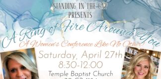 FAITH: Temple Baptist Church hosting ‘Ring of Fire Around You’ Women’s Conference April 27
