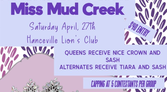 Inaugural Miss Mud Creek Pageant taking place April 27