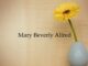Obituary: Mary Beverly Allred