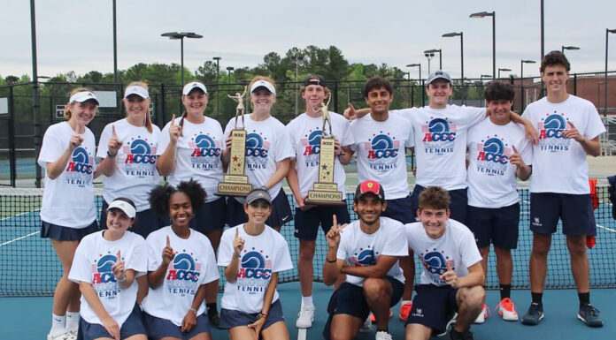 Wallace State Men’s and Women’s Tennis win ACCC Titles